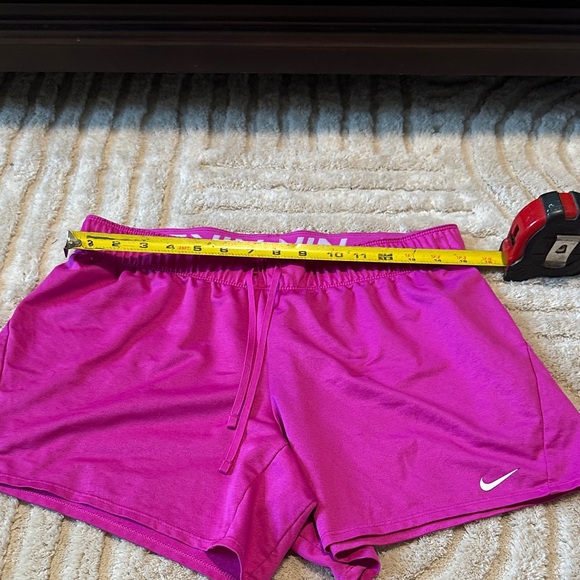 Nike Women's Magenta Athletic Shorts - Picture 12 of 12